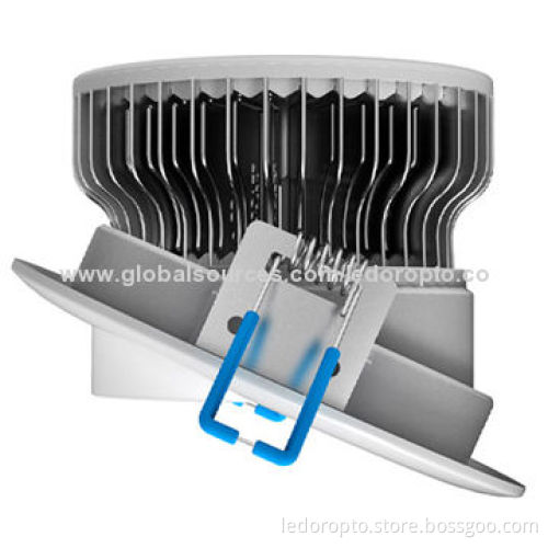 LD 7W LED Ceiling Light with 38 Pieces Aluminum Fins, Bridgelux/Epistar/Epileds Chip